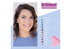 Brilident 50er Set Zahnschmuckstein 20 Farben + 30 klar / Ø 1,8 mm 