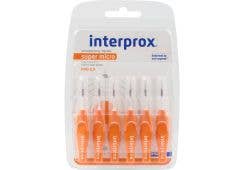 interprox Interdentalbürsten 6 Stück, Orange, super micro, PHD 0,9