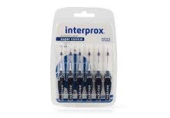 interprox Interdentalbürsten 6 Stück Schwarz, super conical, PHD 2,0