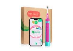 GUM Playbrush KIDS 3+ Interaktive Schallzahnbürste: pink
