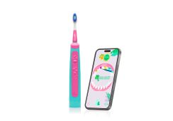 GUM Playbrush JUNIOR 6+ Interaktive Schallzahnbürste: pink