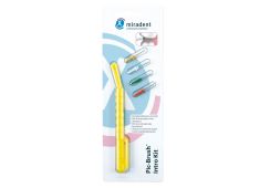 H&W miradent Pic-Brush Intro-Kit: gelb