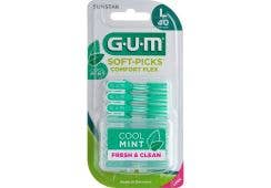 GUM Soft-Picks Comfort Flex Mint, groß (large), 40 Stück