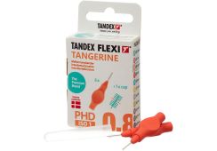 Tandex Flexi Interdentalbürsten: Tangerine, PHD 0.8/ISO 1